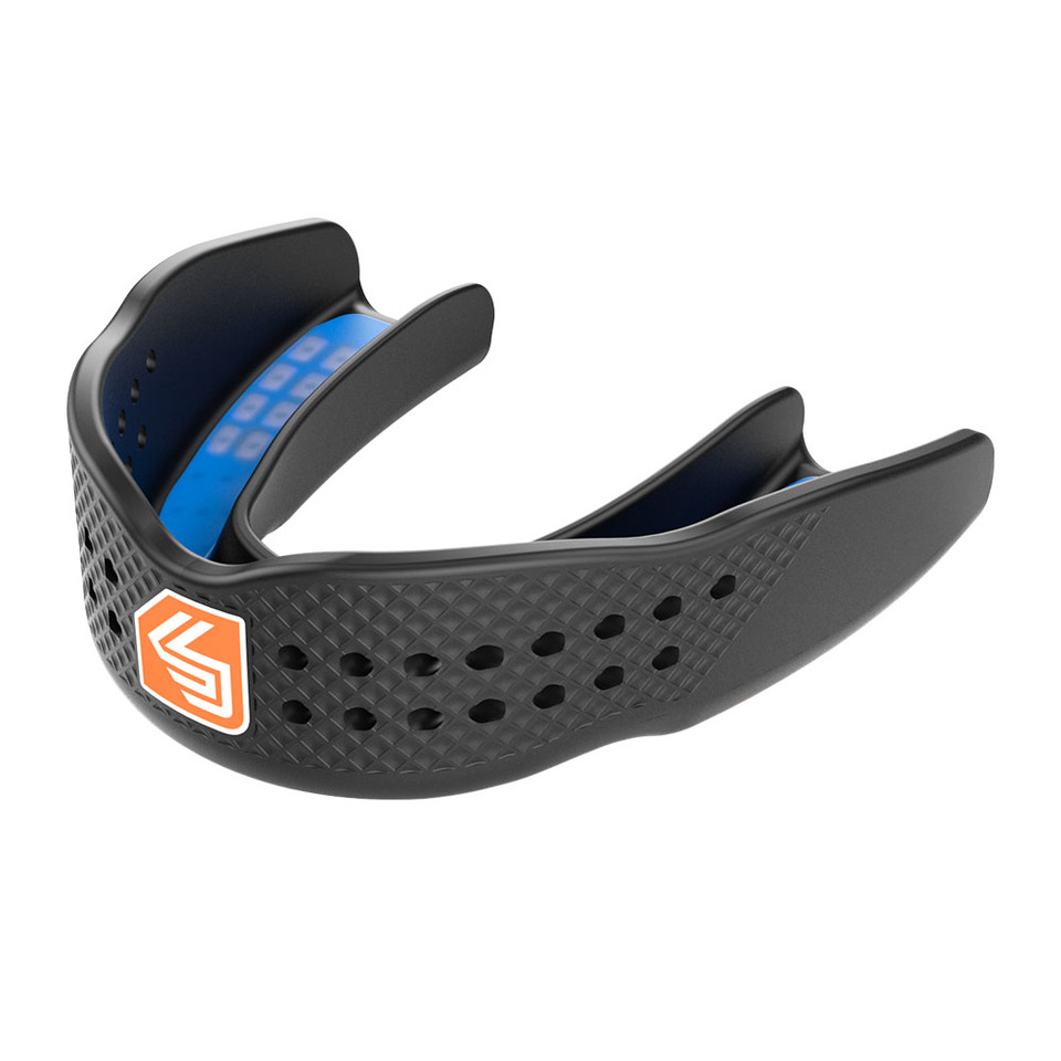 Shock Doctor SuperFit MouthGuard - Black - Click Image to Close