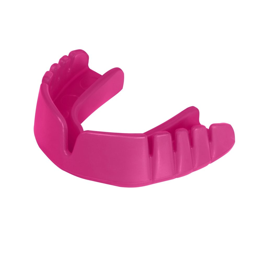 OPRO Snap Fit Mouthguard - Pink - Click Image to Close