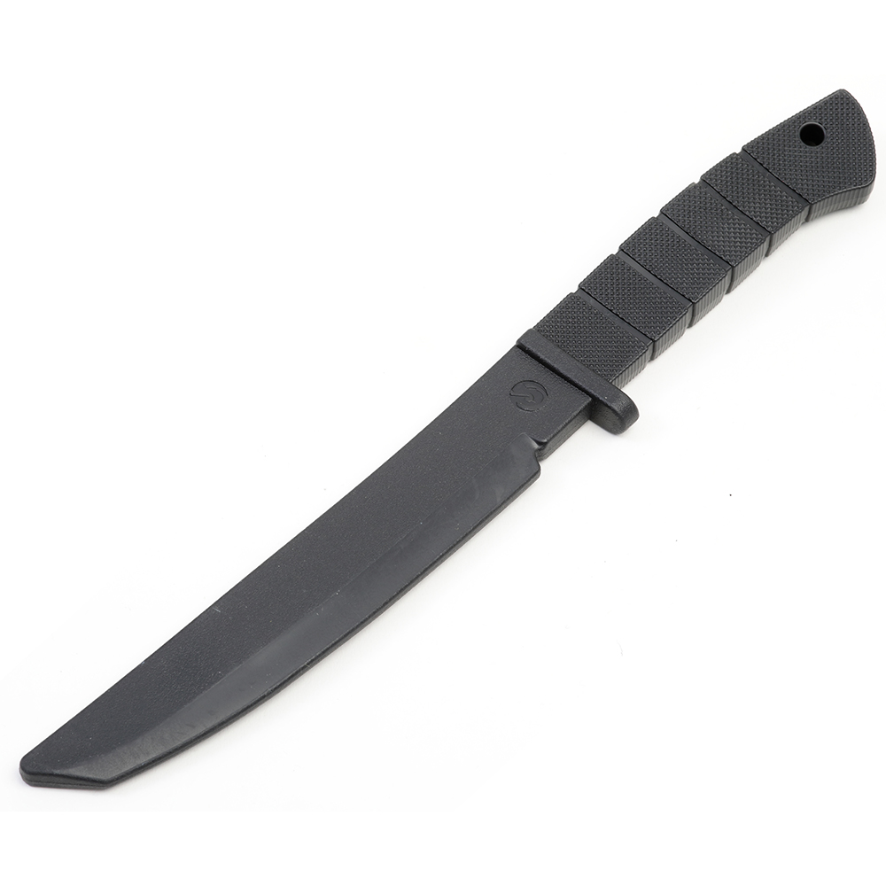 TPR Rubber "Tanto" Training Knife - (E429) - Click Image to Close
