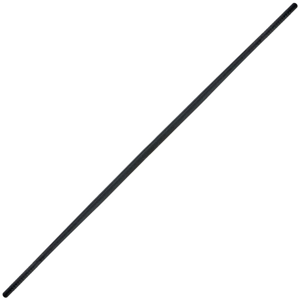Black Polypropylene Full Contact Tapered Bo Staff (6FT) - Click Image to Close