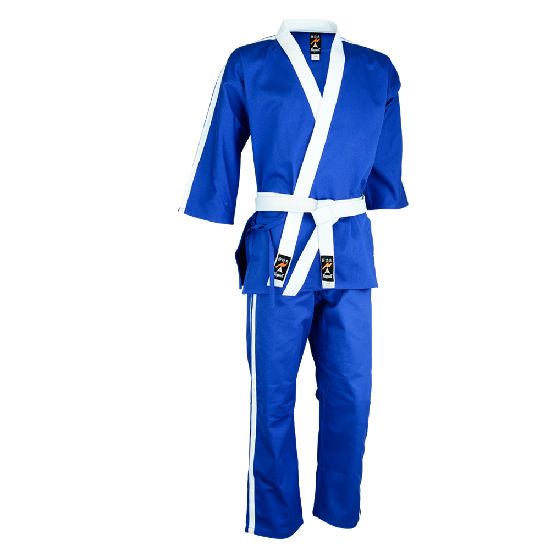Striped Team Uniform Series V1 - Blue/White - Click Image to Close