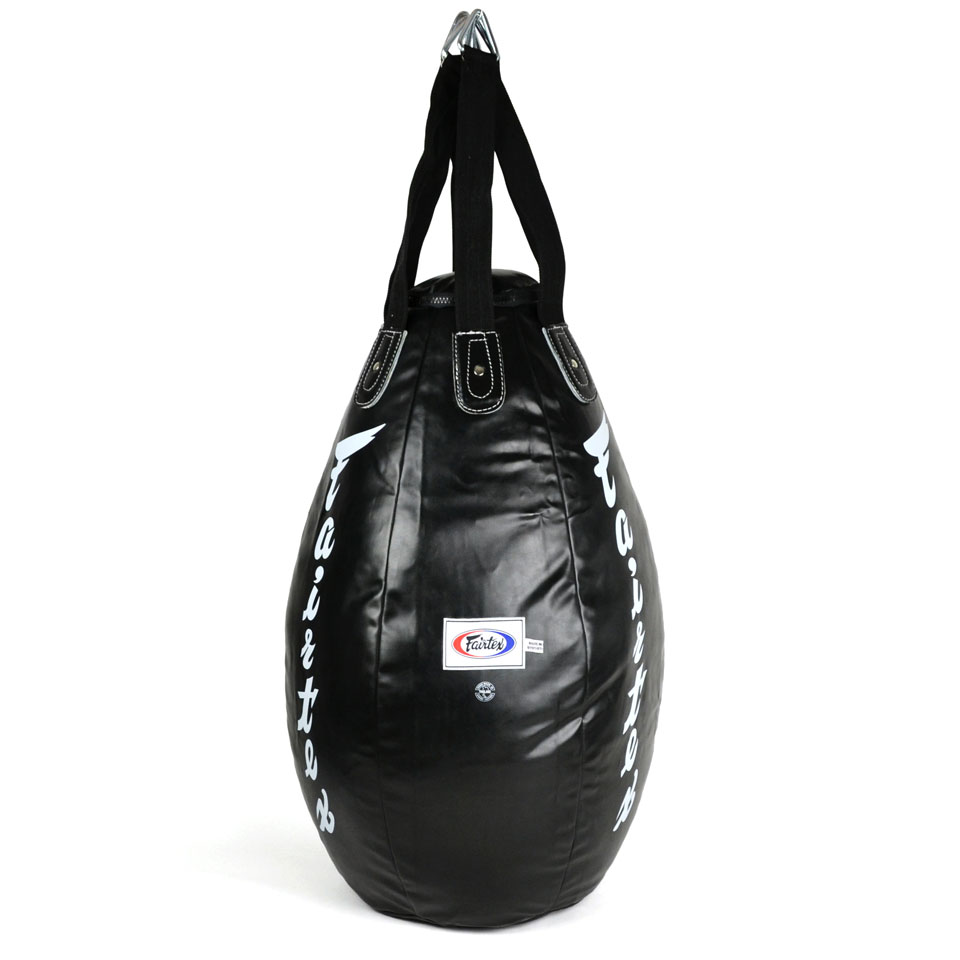 Fairtex Muay Thai Super Tear Drop Punch bag (Filled 40kg) - Click Image to Close