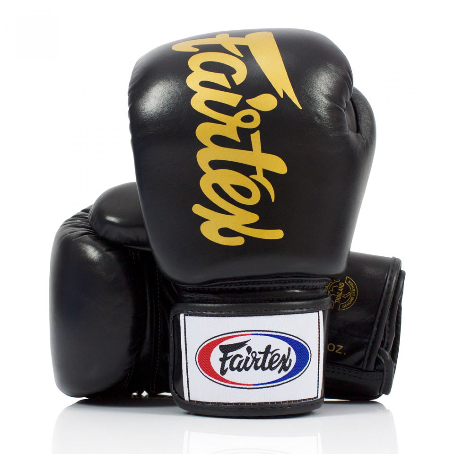 Fairtex BGV19 Deluxe Tight Fit Sparring Gloves - Black - Click Image to Close