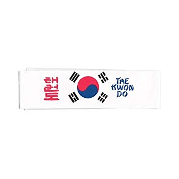Taekwondo Korean Headband 18 - Click Image to Close