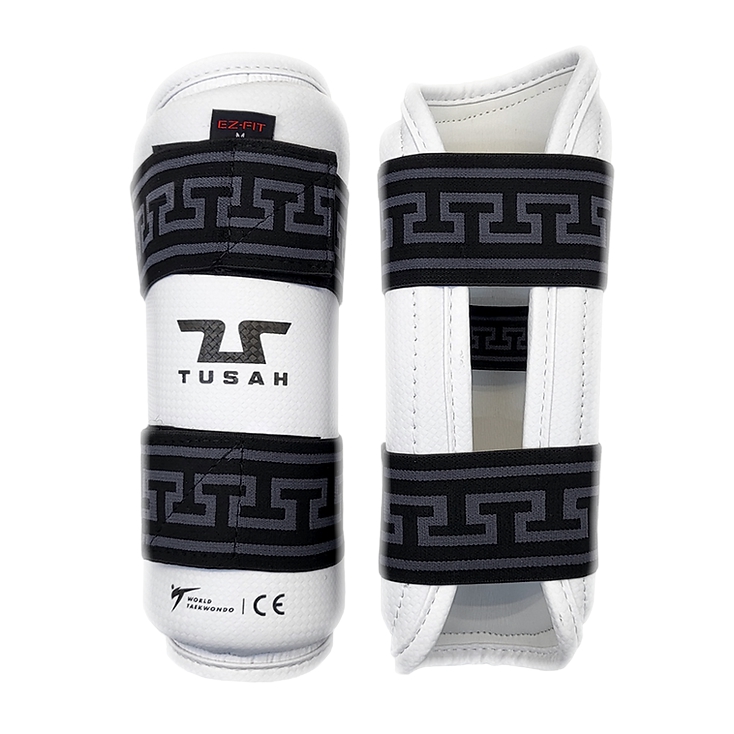 Tusah WT Taekwondo Competition Approved Forearm Guards - Click Image to Close