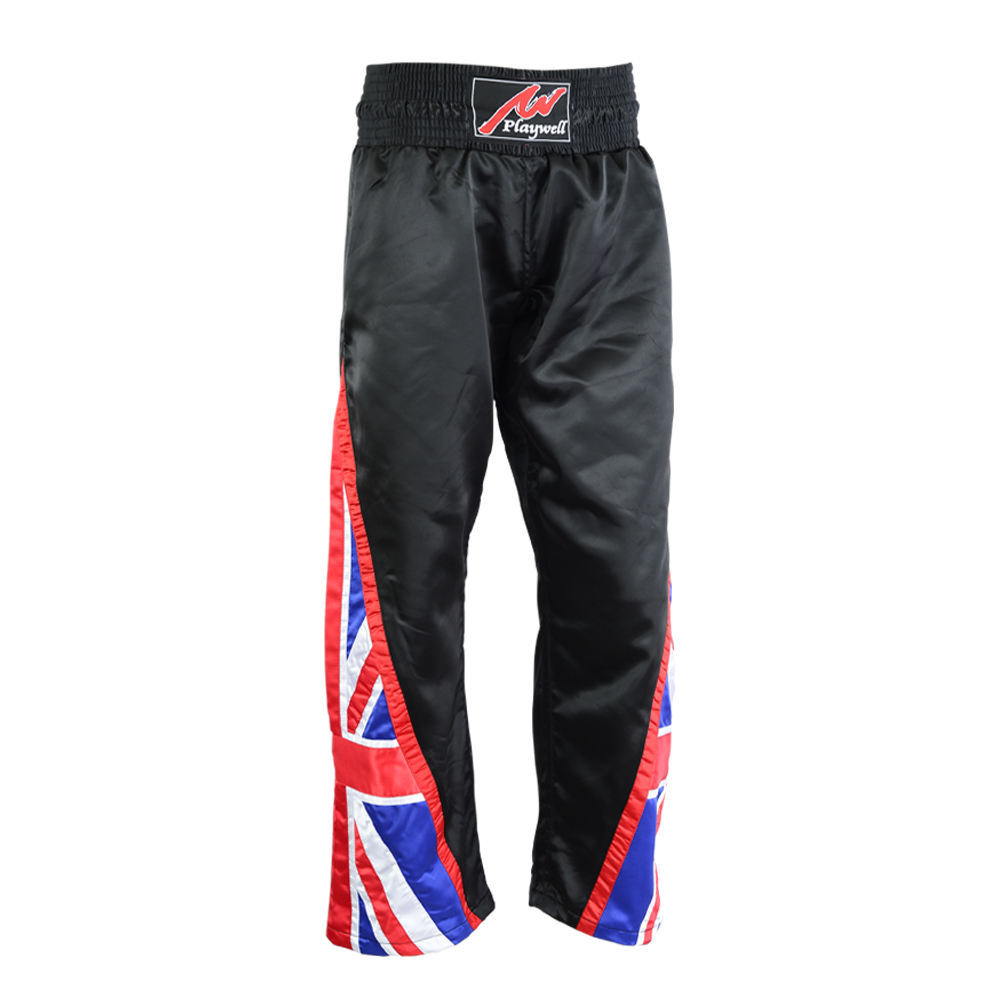 Full Contact Competition Champion Trousers - Uk Flag - Click Image to Close