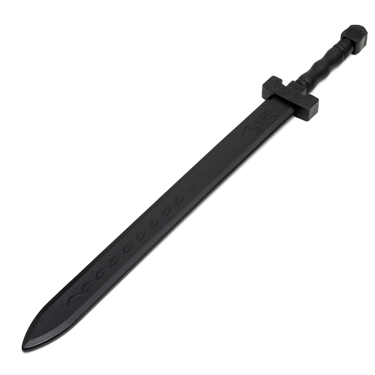 Black Polypropylene Full Contact Roman Gladiator Sword - V3 - Click Image to Close