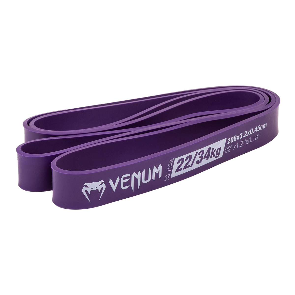 Venum Challenger Resistance Band Purple - 50 - 75lbs - Click Image to Close