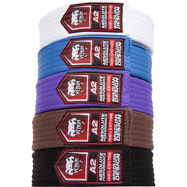 Venum Deluxe BJJ Thick Coloured Belts - Click Image to Close