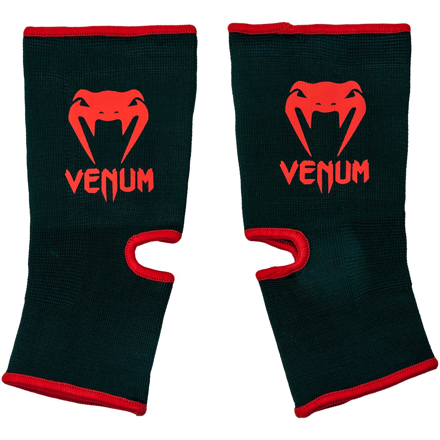 Venum Muay Thai Ankle Supports - Black/Red - Click Image to Close