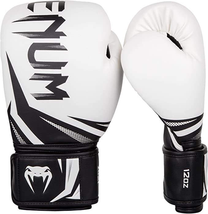 Venum Challenger 3.0 Boxing Gloves - White/Black - Click Image to Close