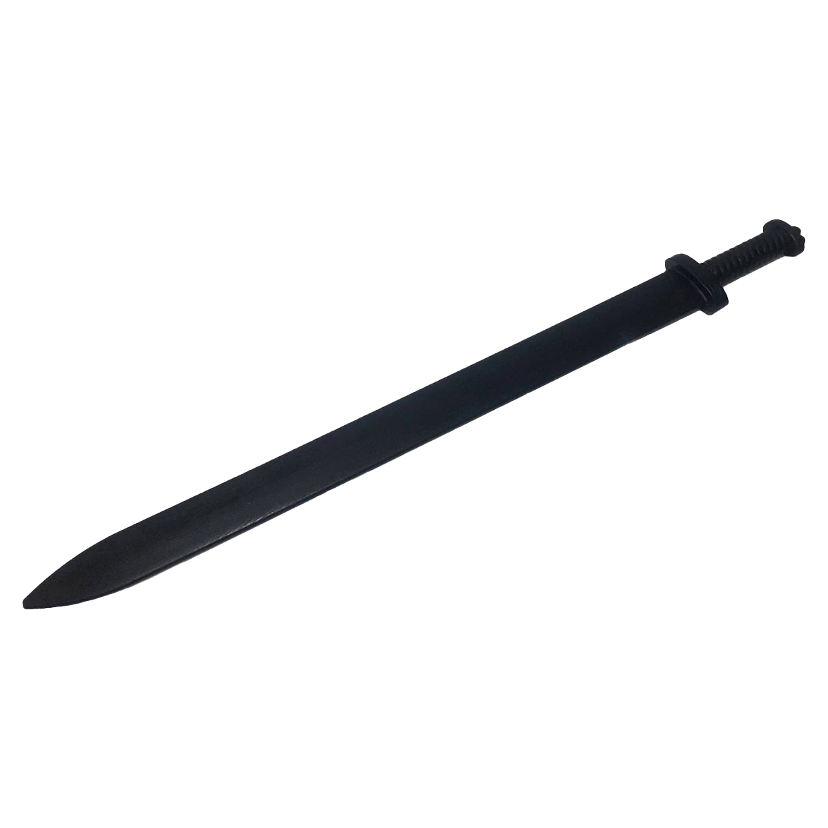 Black Polypropylene Full Contact Viking Sword - V2 - Click Image to Close