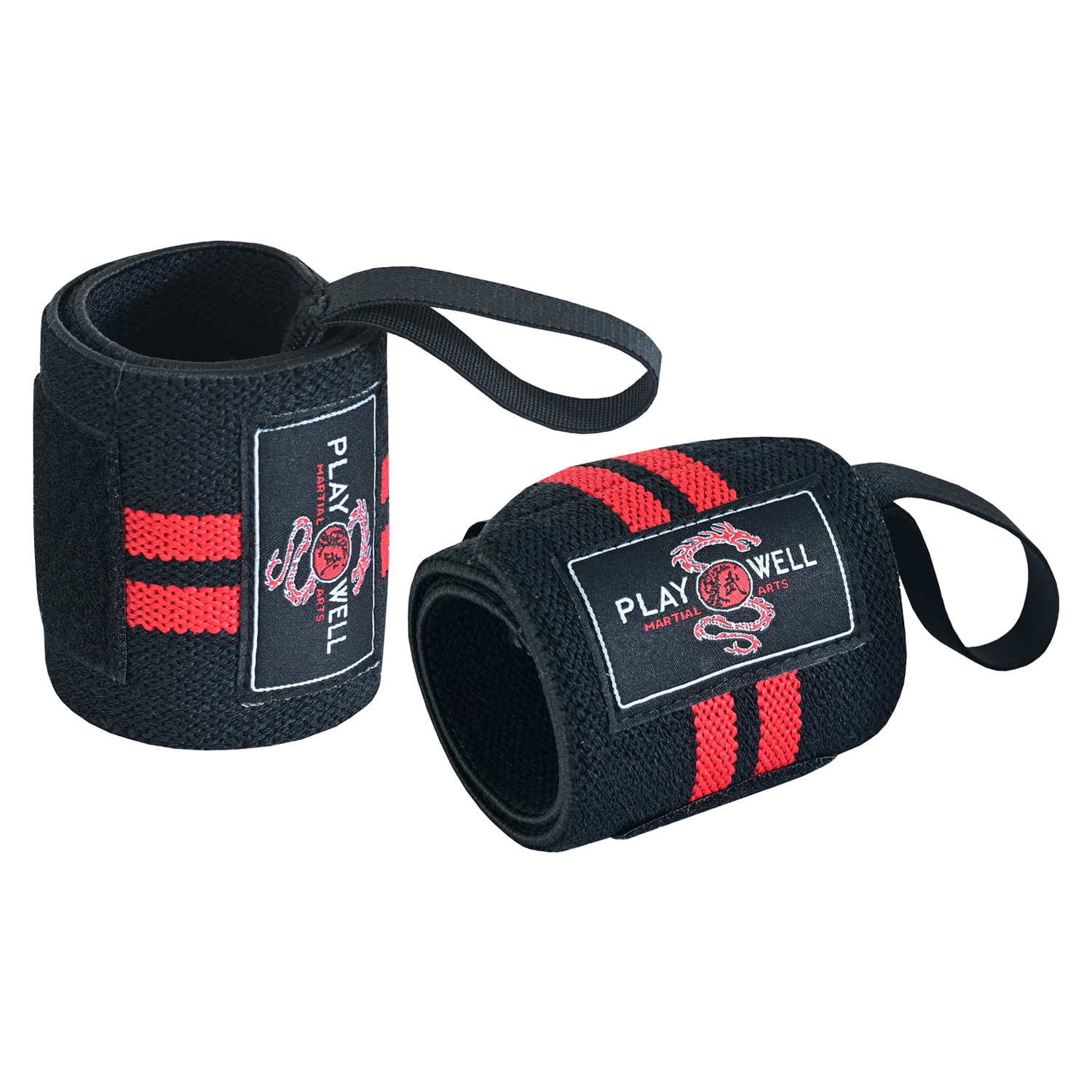 Pro Weight Training Range: Weight Lifting Wrist Support Straps - Click Image to Close