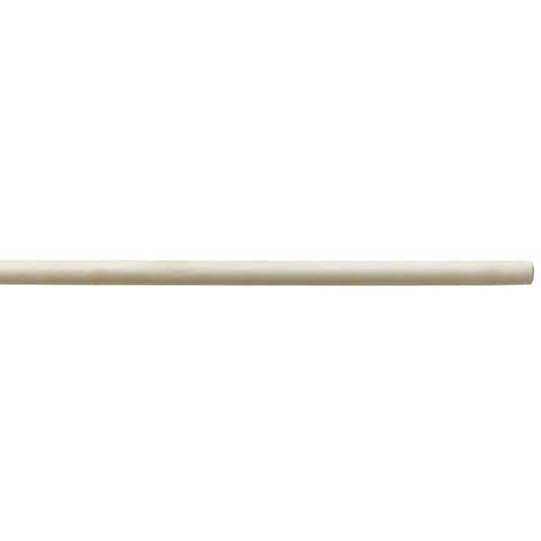 Bo Staff White Wax: Straight ( 6FT ) - Click Image to Close