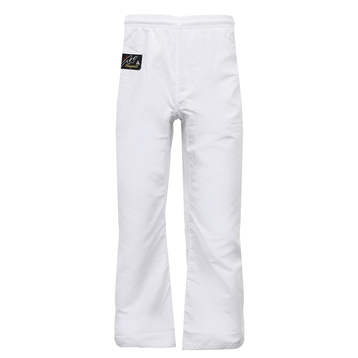 Ultra Light weight White Micro fibre Trousers - Click Image to Close