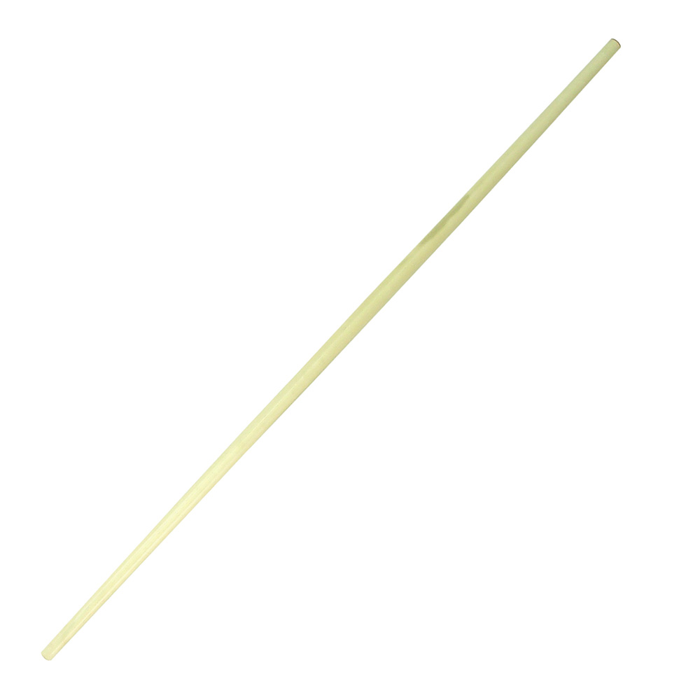 Bo Staff White Wax: Tapered Both Ends - Click Image to Close